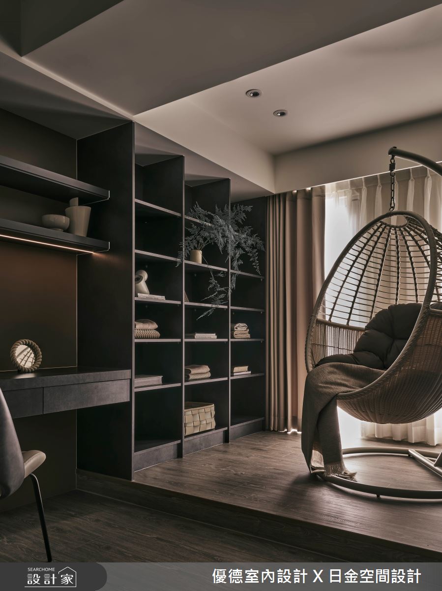 31坪新成屋(5年以下)＿混搭風多功能室案例圖片＿優德室內設計 X 日金空間設計＿優德_蘊育【Cradle of Anticipation】之9