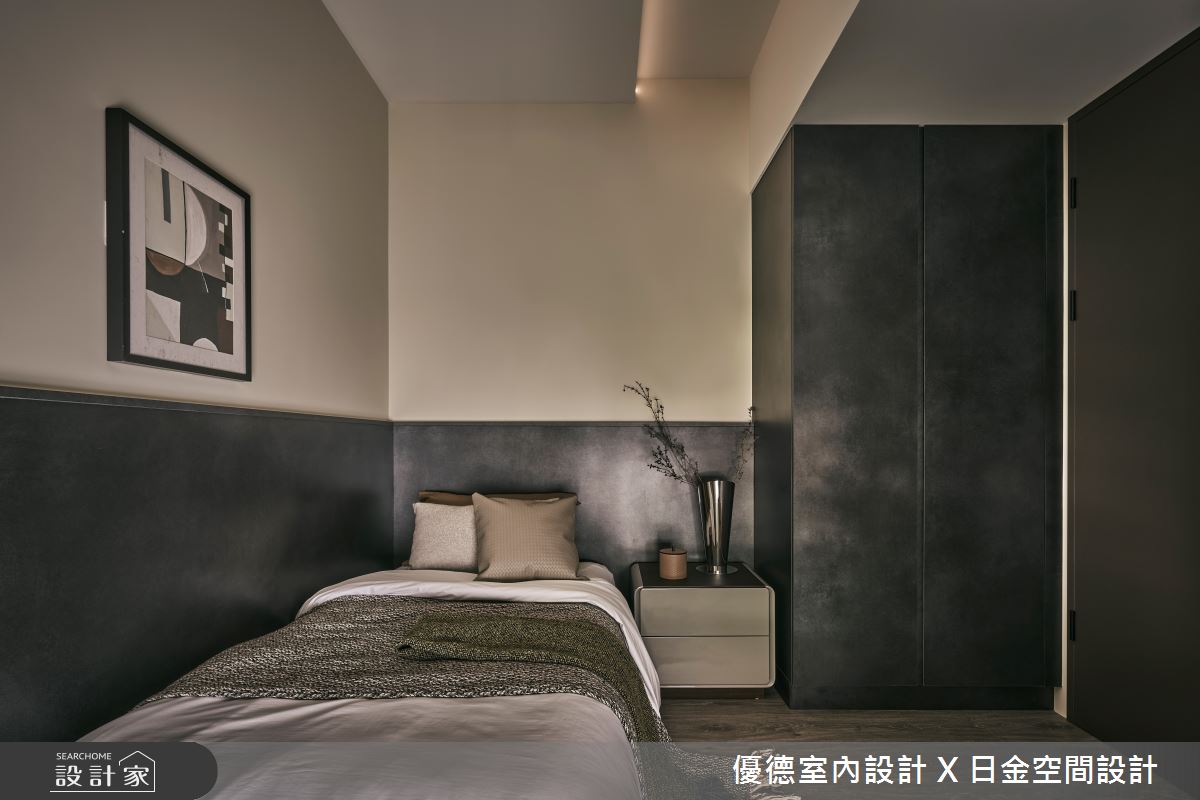 31坪新成屋(5年以下)＿混搭風臥室案例圖片＿優德室內設計 X 日金空間設計＿優德_蘊育【Cradle of Anticipation】之13