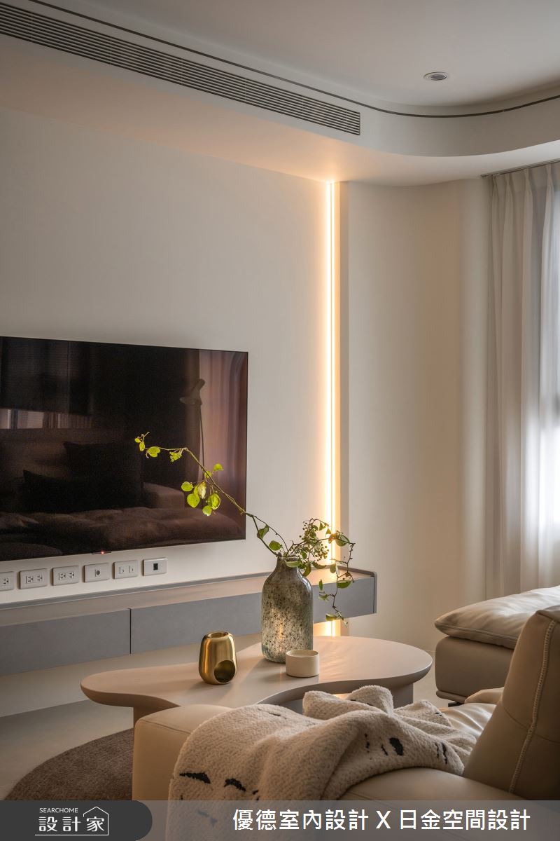 新成屋(5年以下)＿輕奢風客廳案例圖片＿優德室內設計 X 日金空間設計＿優德_永恆【Eternity】之5