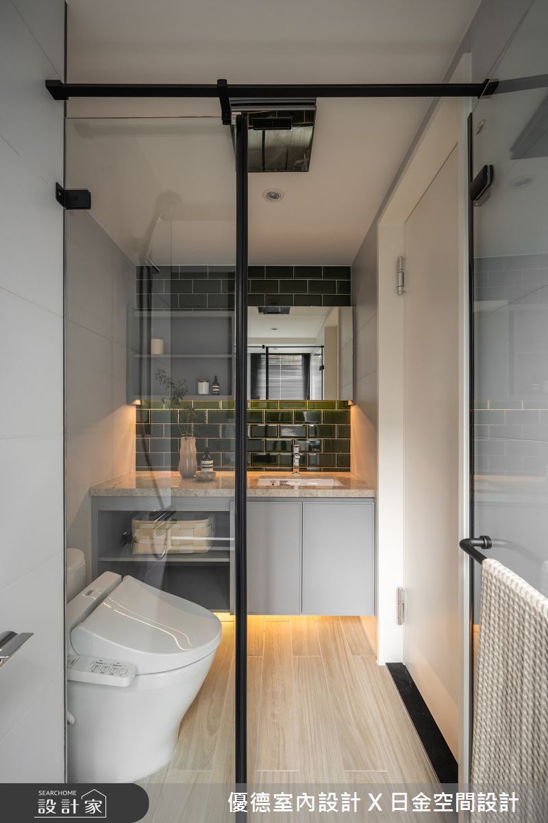 新成屋(5年以下)＿輕奢風浴室案例圖片＿優德室內設計 X 日金空間設計＿優德_永恆【Eternity】之14