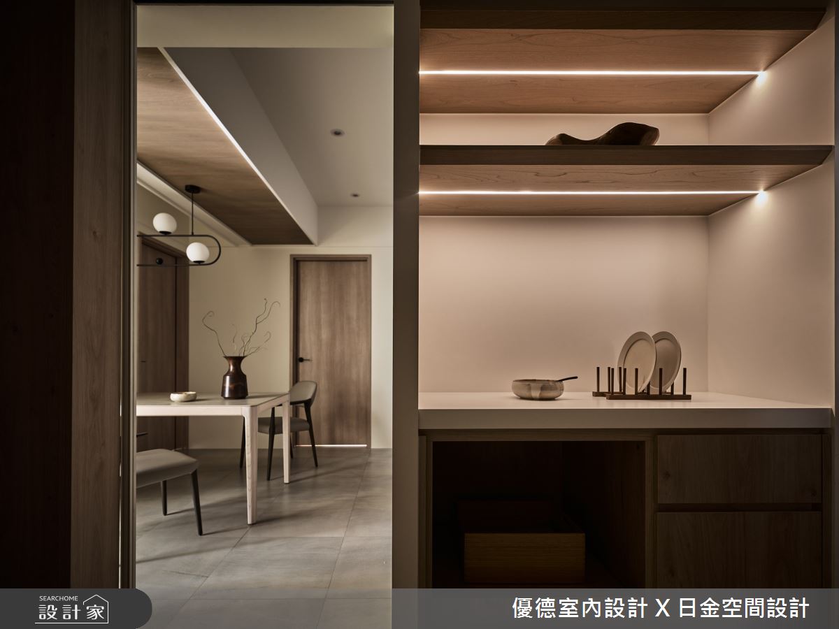 20坪新成屋(5年以下)＿人文禪風餐廳案例圖片＿優德室內設計 X 日金空間設計＿日金_苒冉【Circle of life】之5