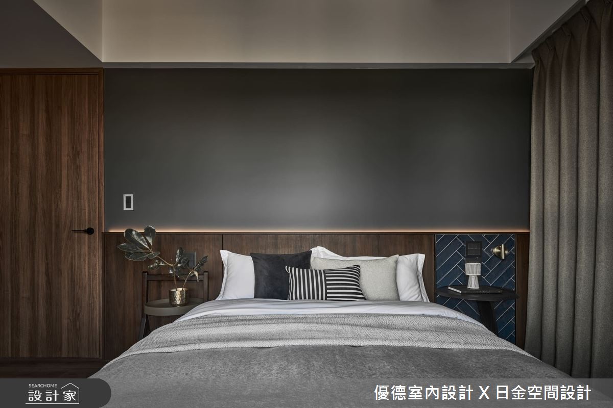 21坪新成屋(5年以下)＿簡約風臥室案例圖片＿優德室內設計 X 日金空間設計＿優德_墨粹 【Ink Essence】之11