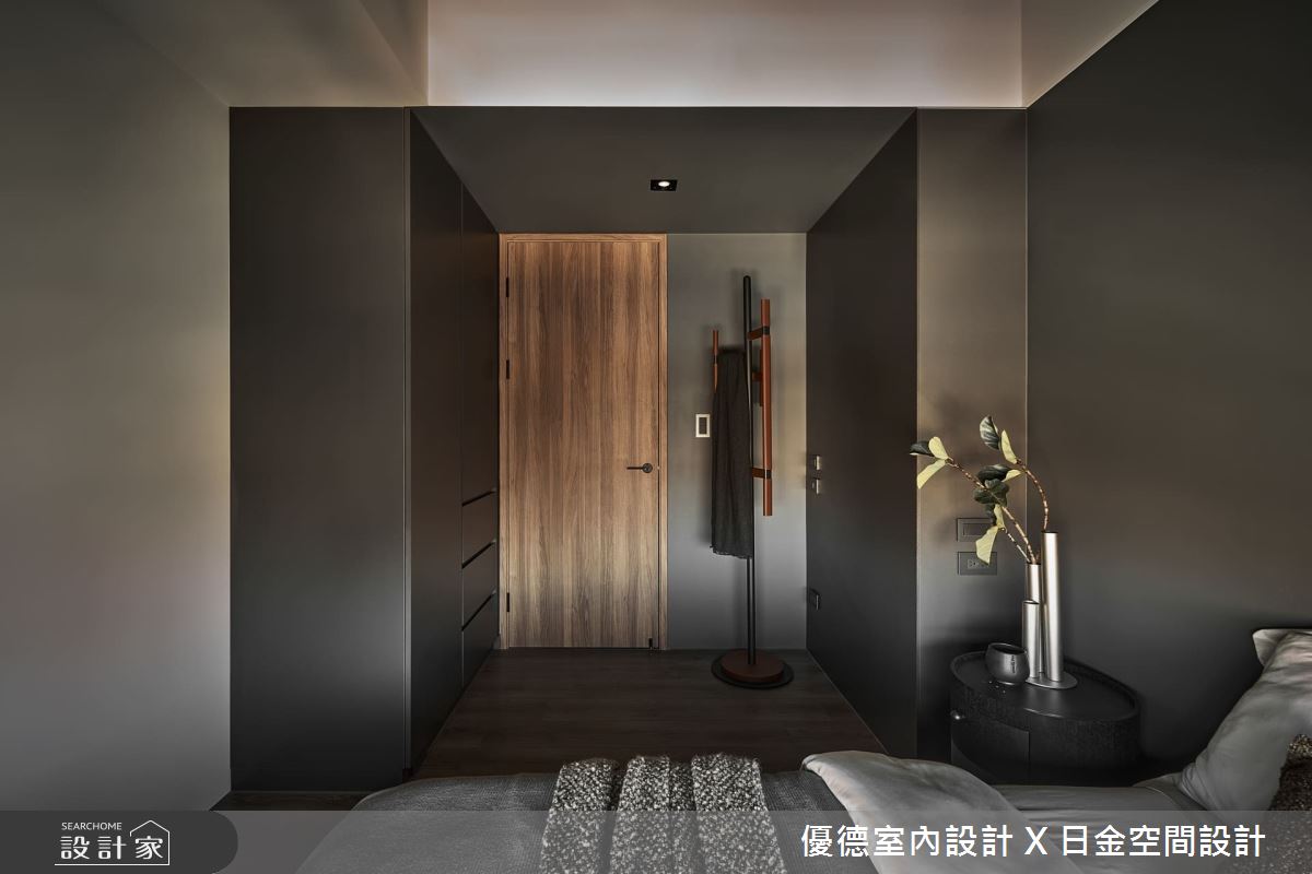 21坪新成屋(5年以下)＿簡約風臥室案例圖片＿優德室內設計 X 日金空間設計＿優德_墨粹 【Ink Essence】之15