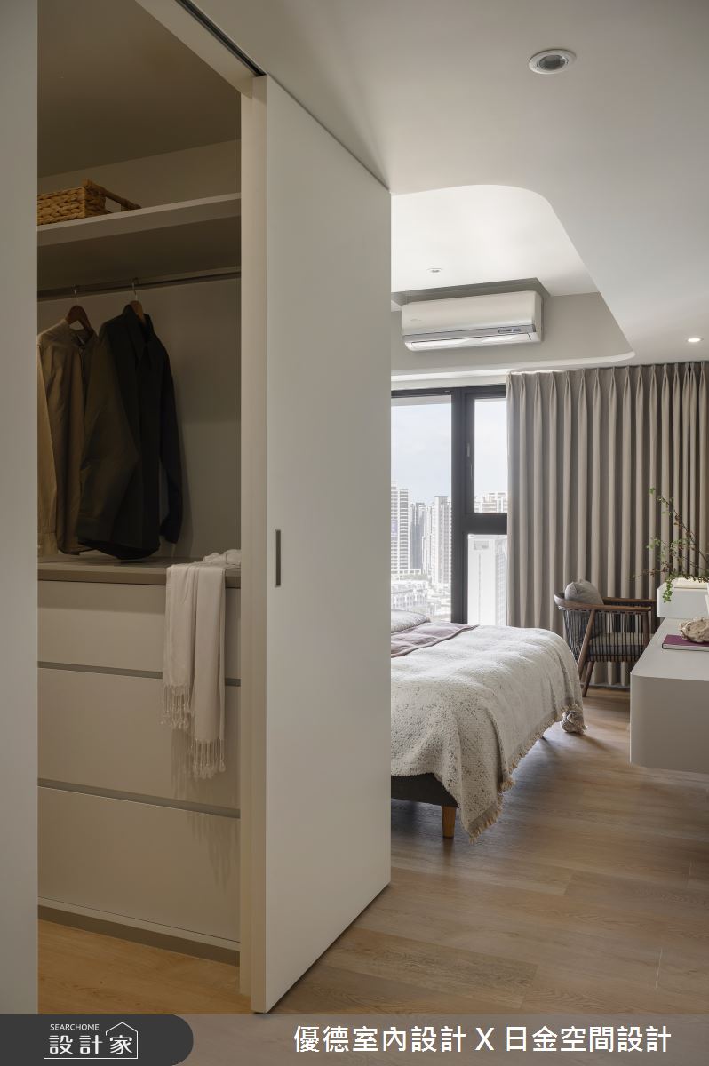 新成屋(5年以下)＿輕奢風臥室更衣間案例圖片＿優德室內設計 X 日金空間設計＿優德_擁抱【Hearthaven】之18