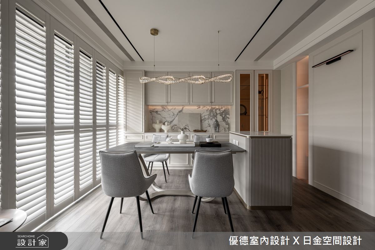 新成屋(5年以下)＿新古典餐廳案例圖片＿優德室內設計 X 日金空間設計＿優德_柔光序曲之4