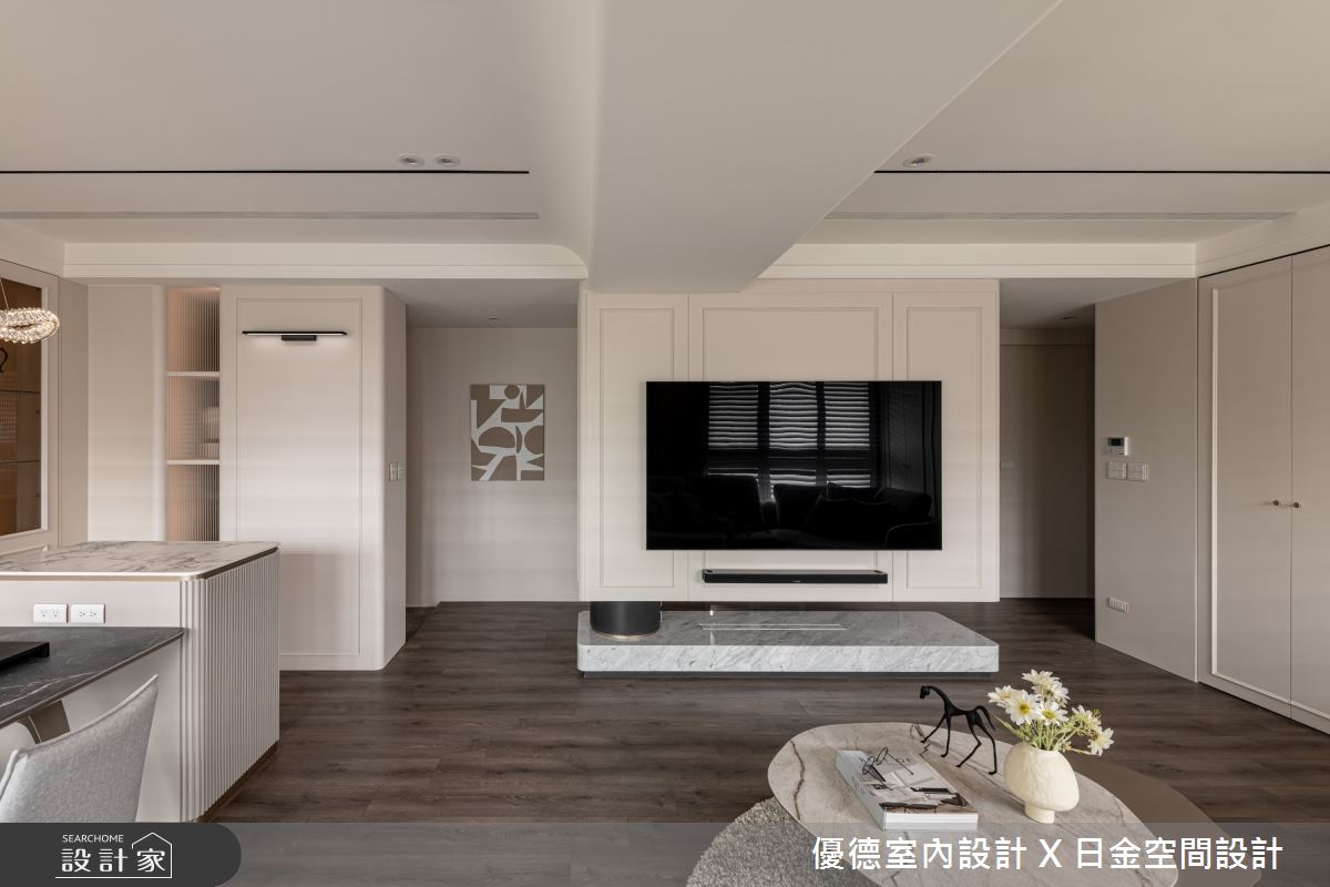 新成屋(5年以下)＿新古典客廳案例圖片＿優德室內設計 X 日金空間設計＿優德_柔光序曲之6