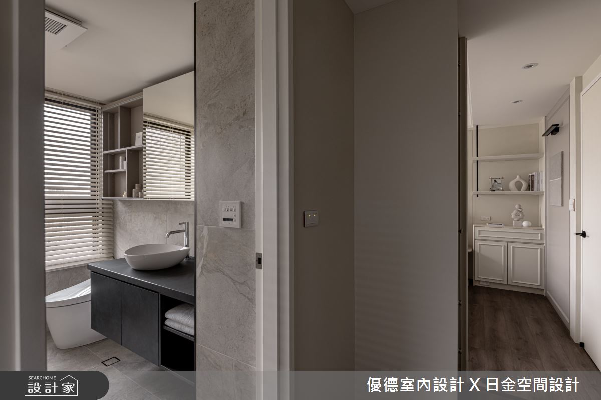 新成屋(5年以下)＿新古典浴室案例圖片＿優德室內設計 X 日金空間設計＿優德_柔光序曲之101