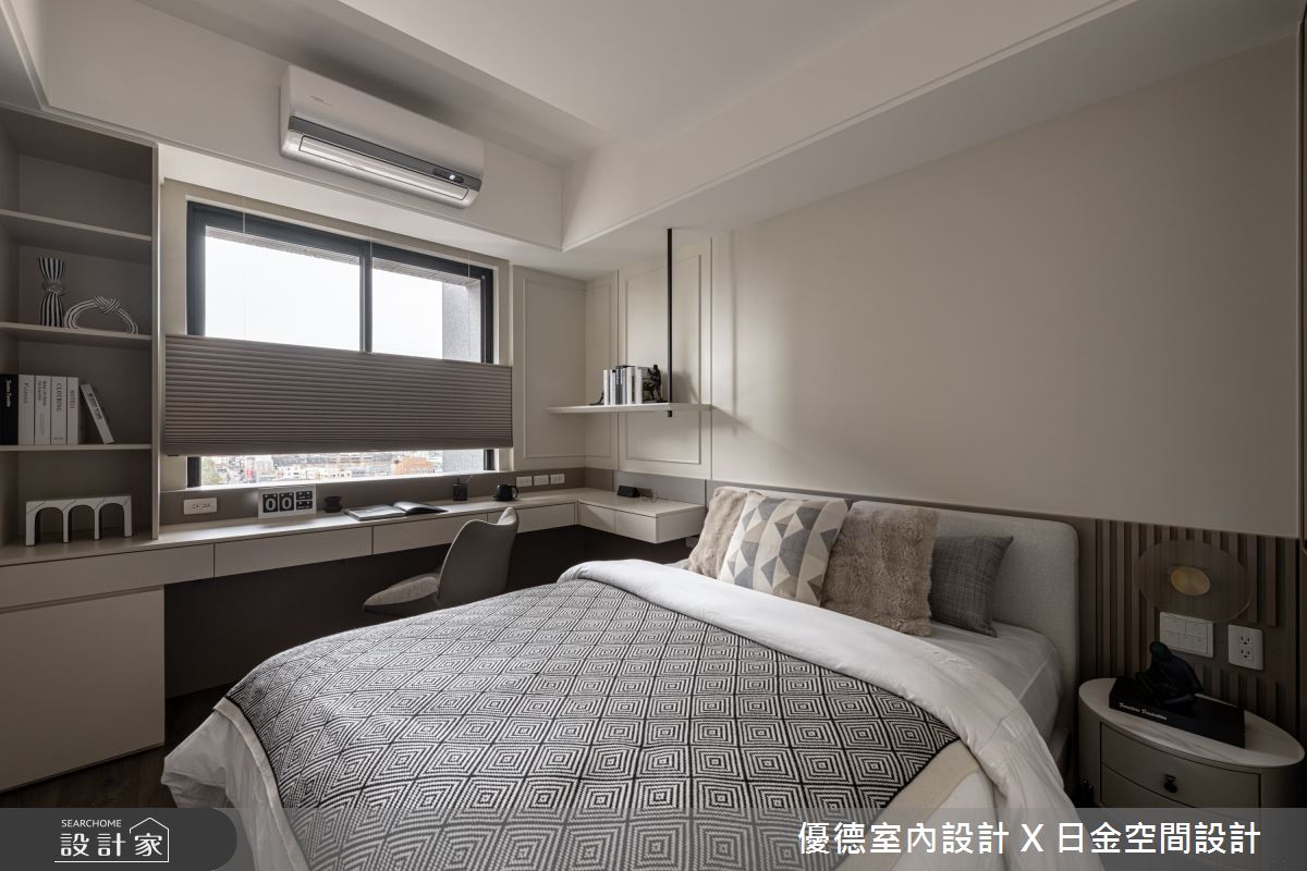 新成屋(5年以下)＿新古典臥室案例圖片＿優德室內設計 X 日金空間設計＿優德_柔光序曲之13