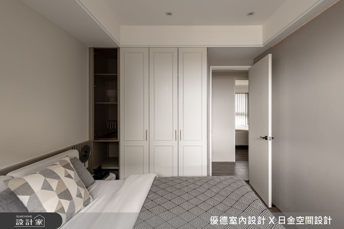 新成屋(5年以下)＿新古典臥室案例圖片＿優德室內設計 X 日金空間設計＿優德_柔光序曲之14