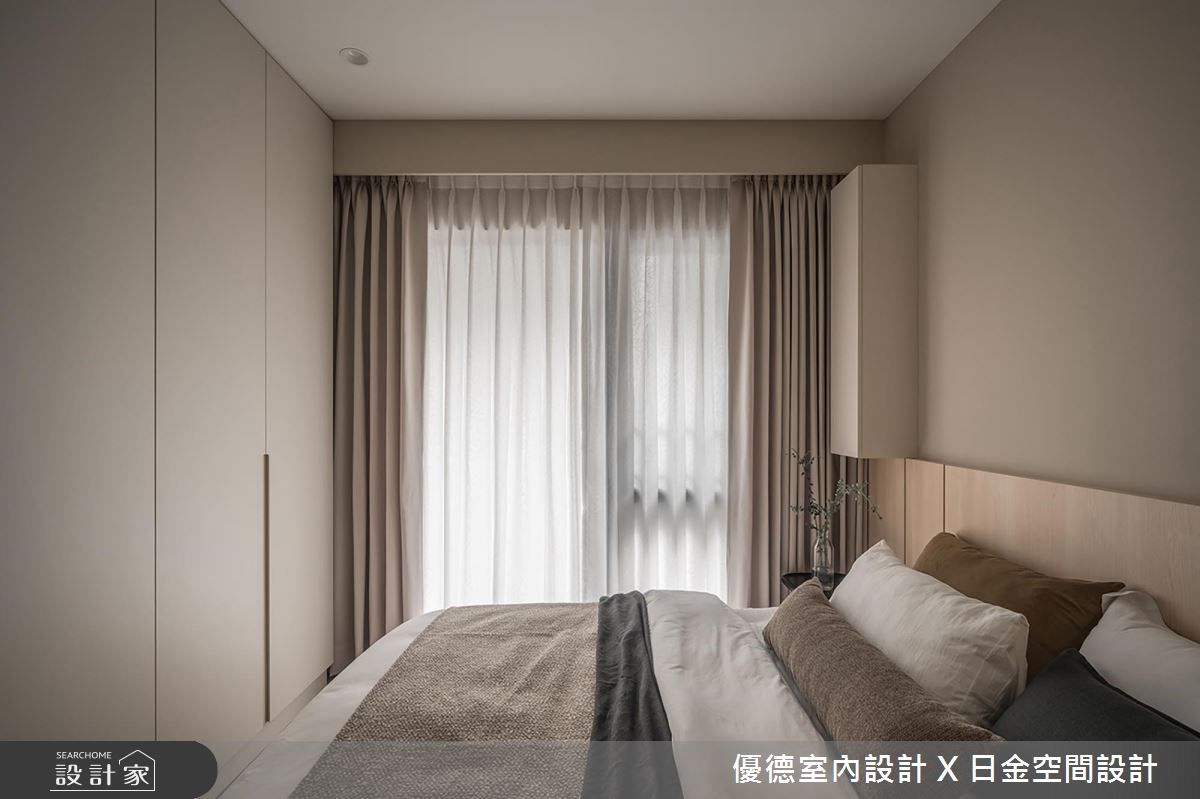 21坪新成屋(5年以下)＿北歐風臥室案例圖片＿優德室內設計 X 日金空間設計＿優德_流域之6