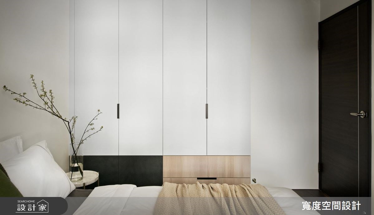 38坪新成屋(5年以下)＿簡約風臥室案例圖片＿寬度空間設計＿寬度_01之26