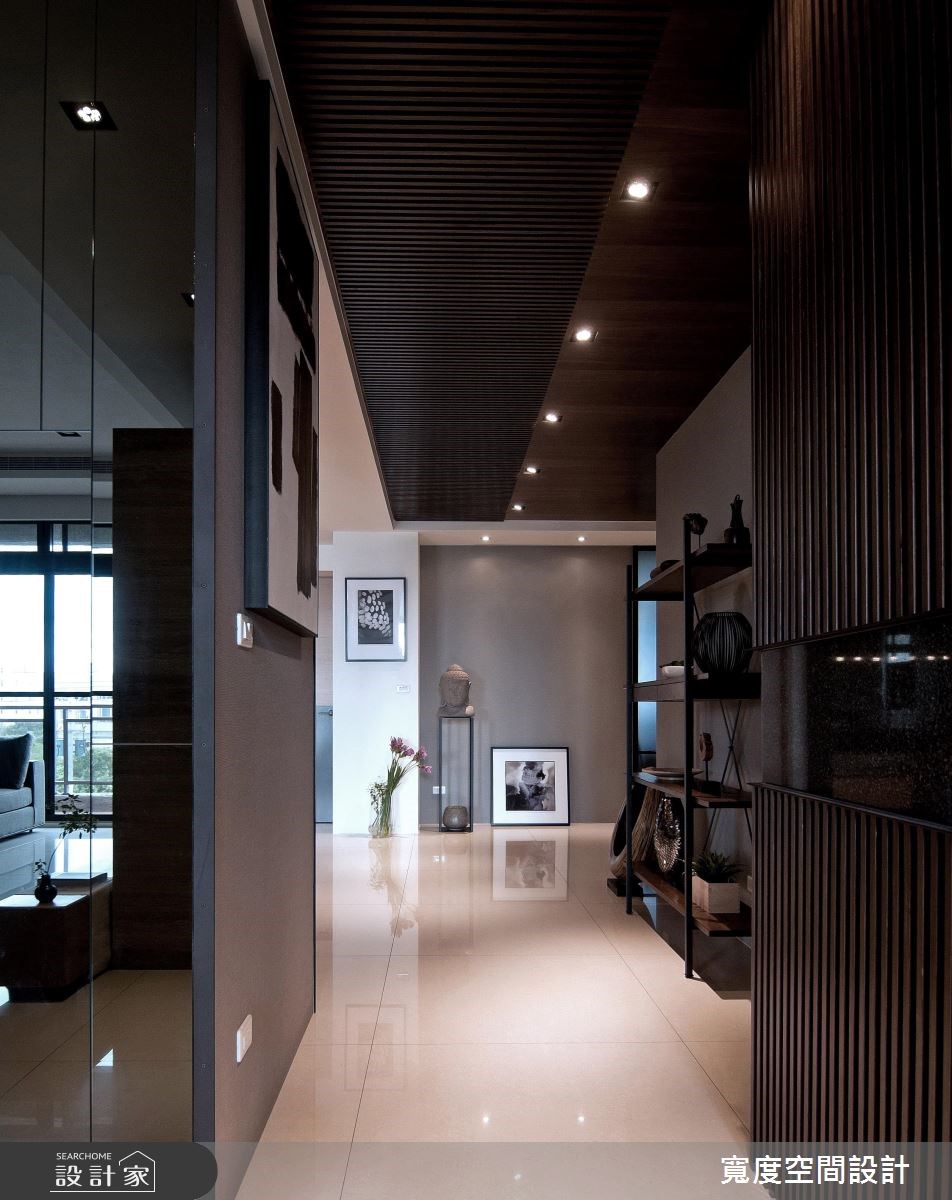 107坪新成屋(5年以下)＿混搭風玄關案例圖片＿寬度空間設計＿寬度_03之2