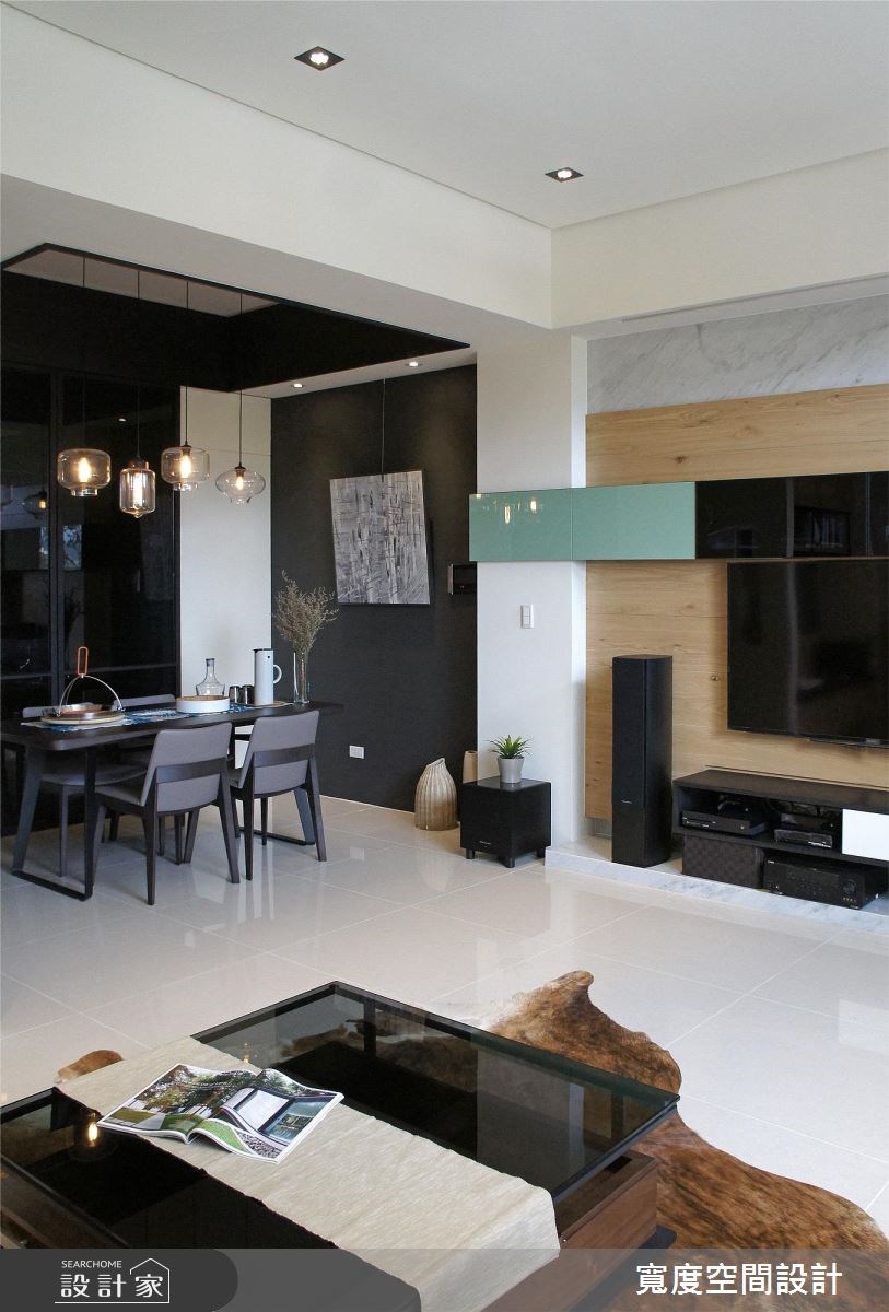 70坪新成屋(5年以下)＿奢華風客廳餐廳案例圖片＿寬度空間設計＿寬度_04之6