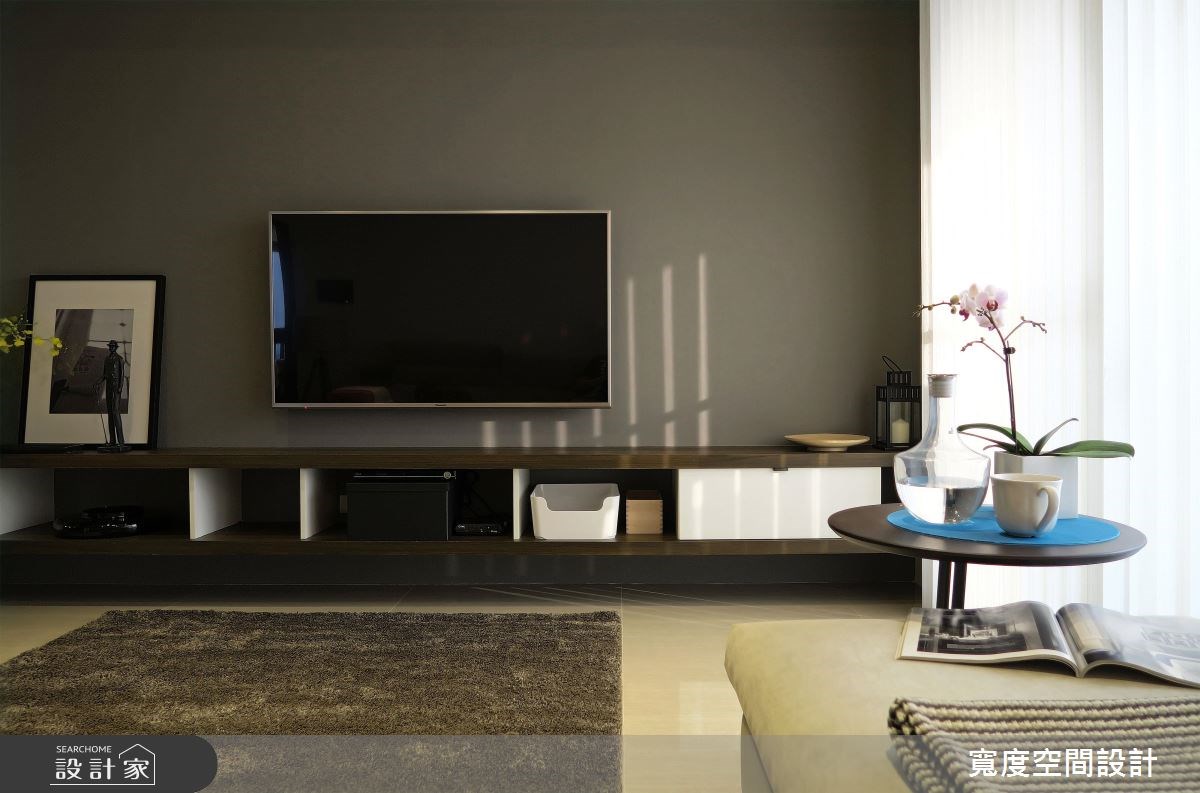 30坪新成屋(5年以下)＿混搭風客廳案例圖片＿寬度空間設計＿寬度_05之4