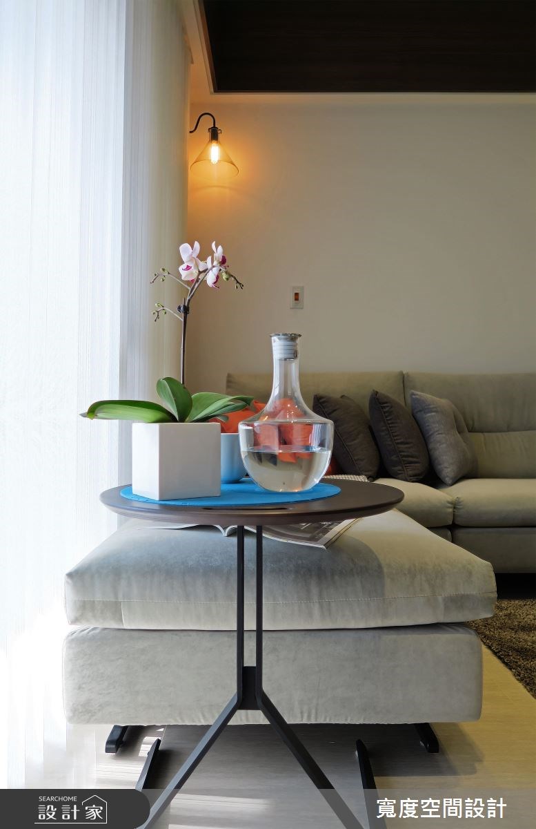 30坪新成屋(5年以下)＿混搭風客廳案例圖片＿寬度空間設計＿寬度_05之5