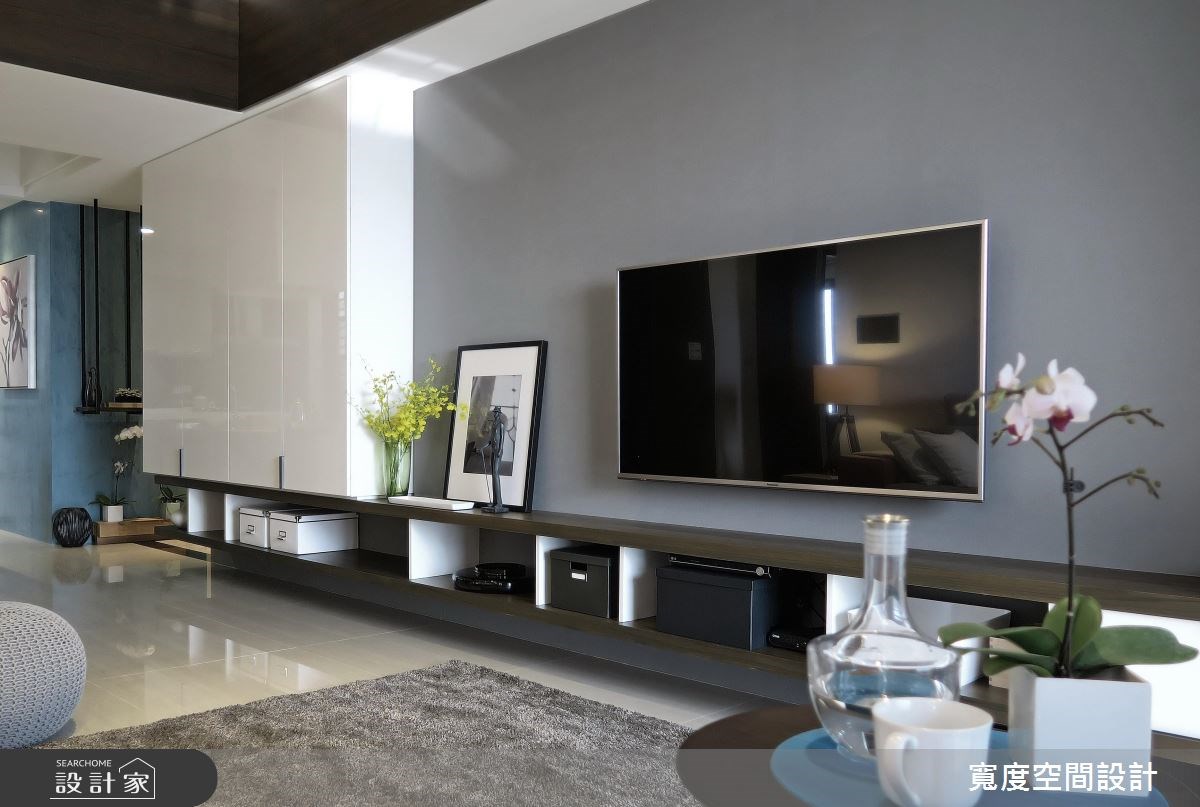 30坪新成屋(5年以下)＿混搭風客廳案例圖片＿寬度空間設計＿寬度_05之9