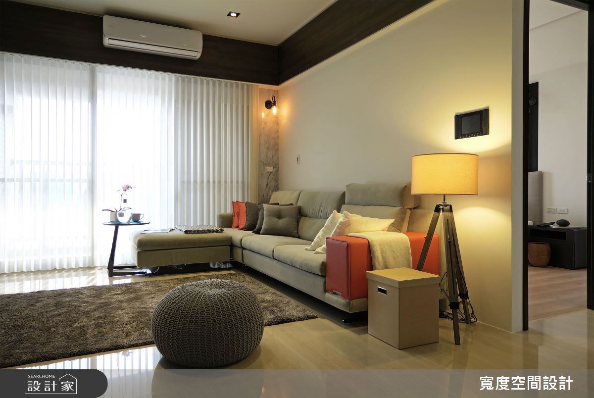 30坪新成屋(5年以下)＿混搭風客廳案例圖片＿寬度空間設計＿寬度_05之10