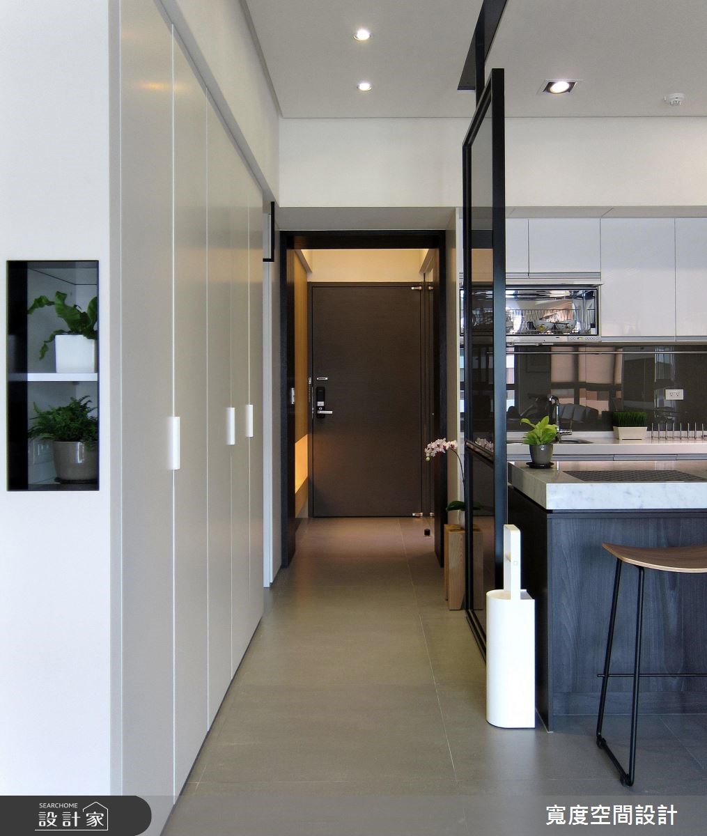 32坪新成屋(5年以下)＿北歐風玄關餐廳廚房吧檯案例圖片＿寬度空間設計＿寬度_06之1