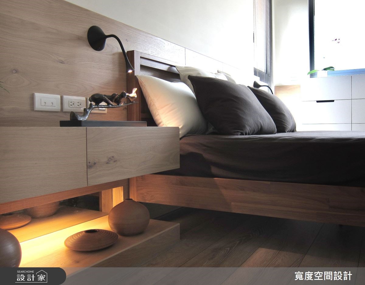 32坪新成屋(5年以下)＿北歐風臥室案例圖片＿寬度空間設計＿寬度_06之11
