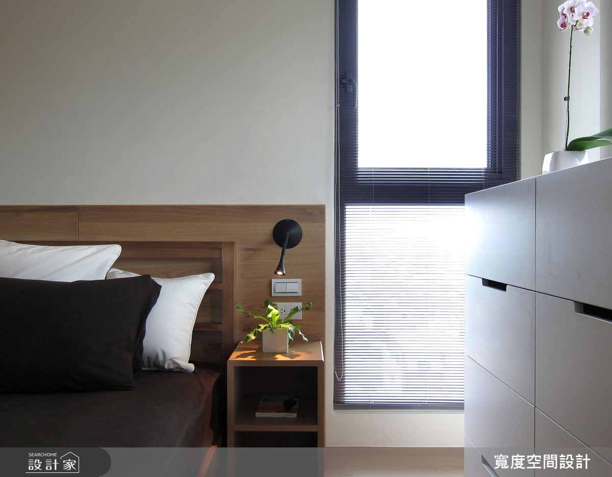32坪新成屋(5年以下)＿北歐風臥室案例圖片＿寬度空間設計＿寬度_06之15