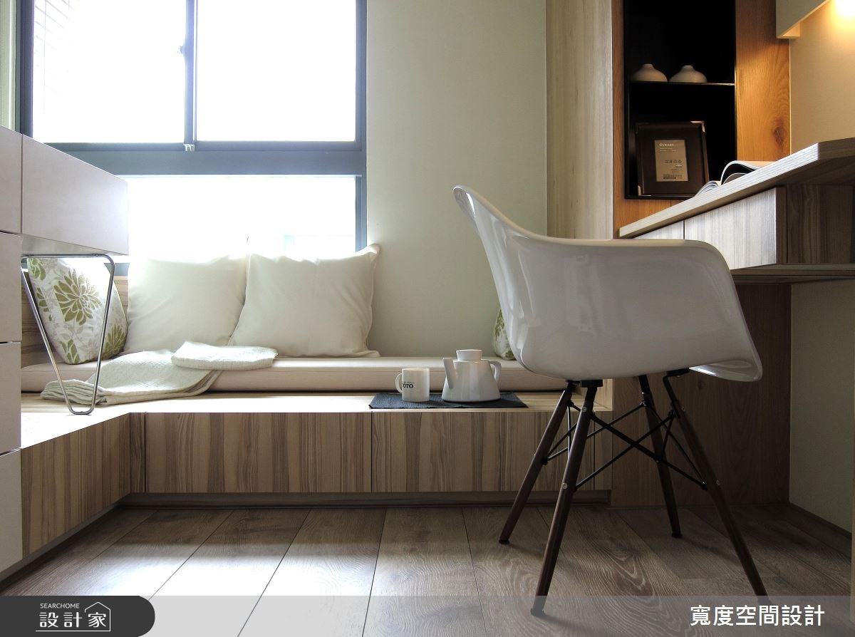 32坪新成屋(5年以下)＿北歐風書房案例圖片＿寬度空間設計＿寬度_06之18