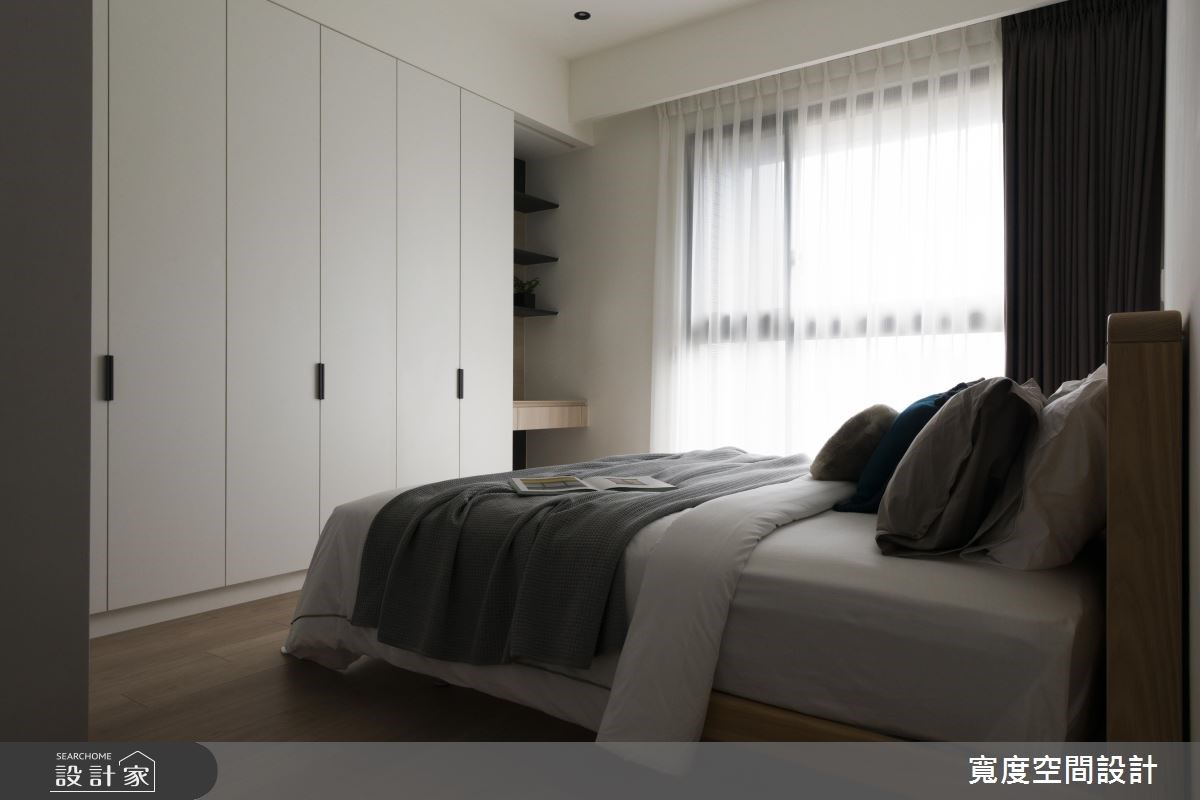 32坪預售屋＿簡約風臥室案例圖片＿寬度空間設計＿寬度_07之14