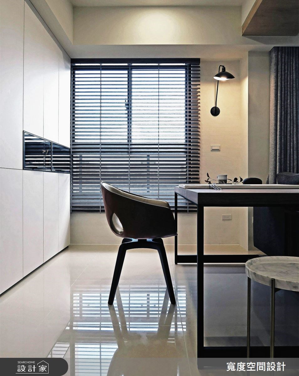 25坪新成屋(5年以下)＿簡約風工作區案例圖片＿寬度空間設計＿寬度_08之9