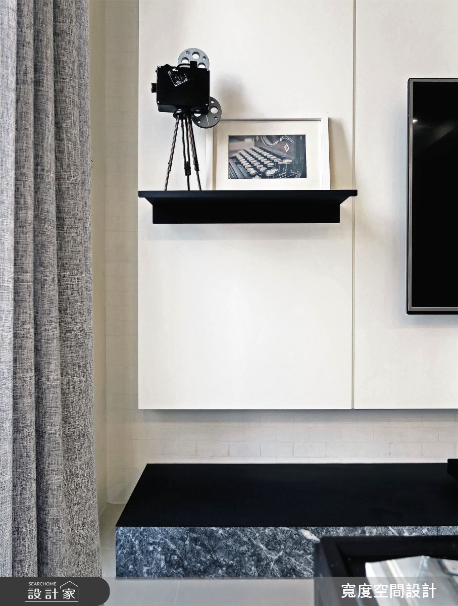 25坪新成屋(5年以下)＿簡約風客廳案例圖片＿寬度空間設計＿寬度_08之11