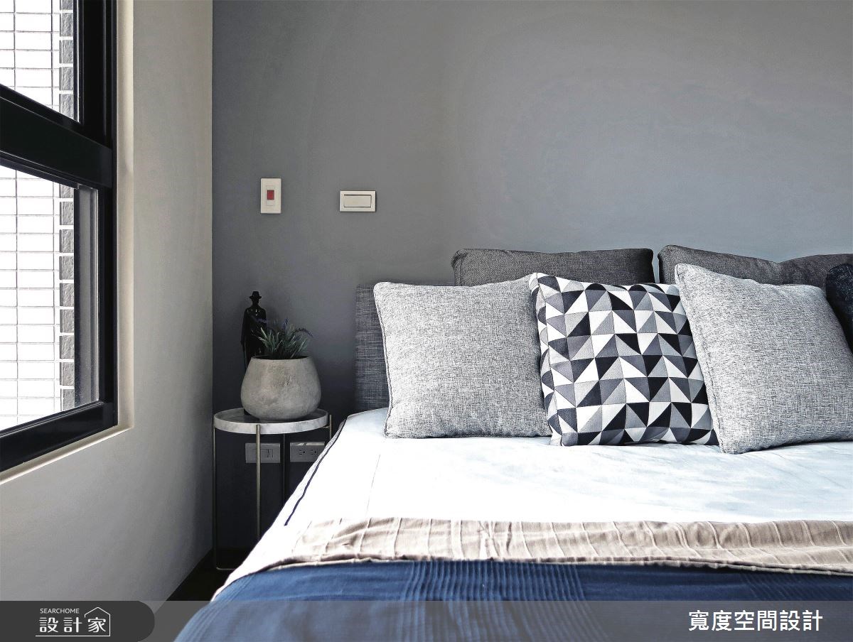 25坪新成屋(5年以下)＿簡約風臥室案例圖片＿寬度空間設計＿寬度_08之13