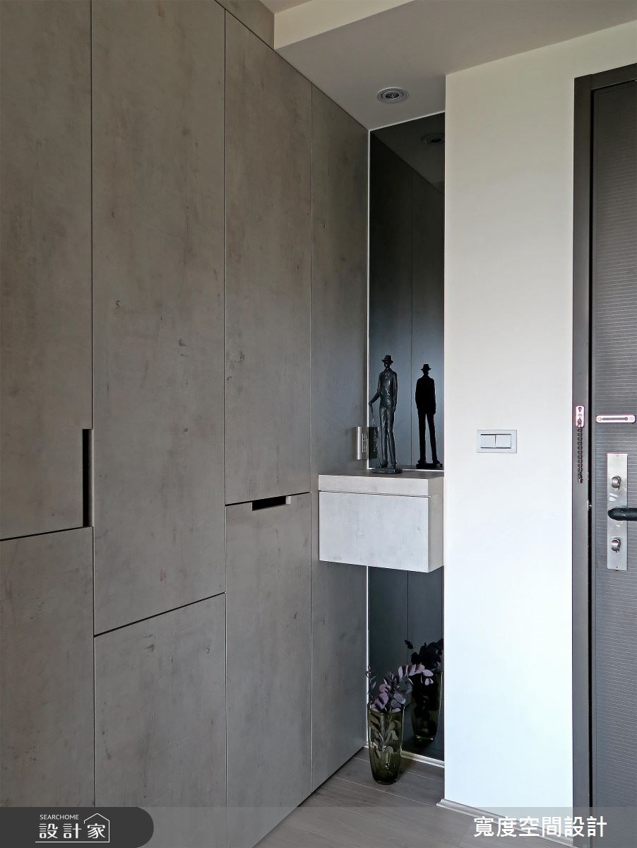 30坪新成屋(5年以下)＿休閒風玄關案例圖片＿寬度空間設計＿寬度_09之2