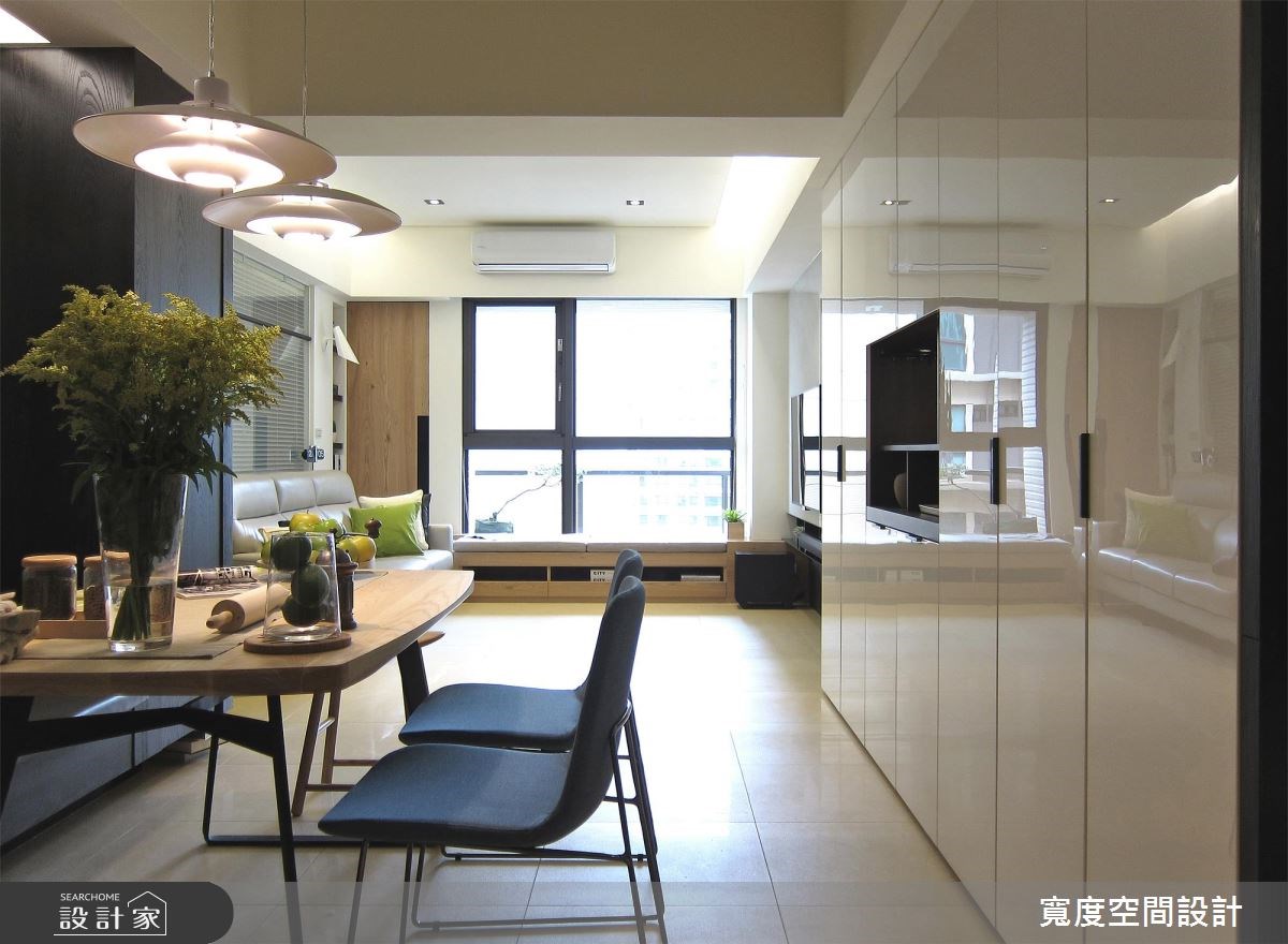 33坪新成屋(5年以下)＿現代風客廳餐廳案例圖片＿寬度空間設計＿寬度_10之1