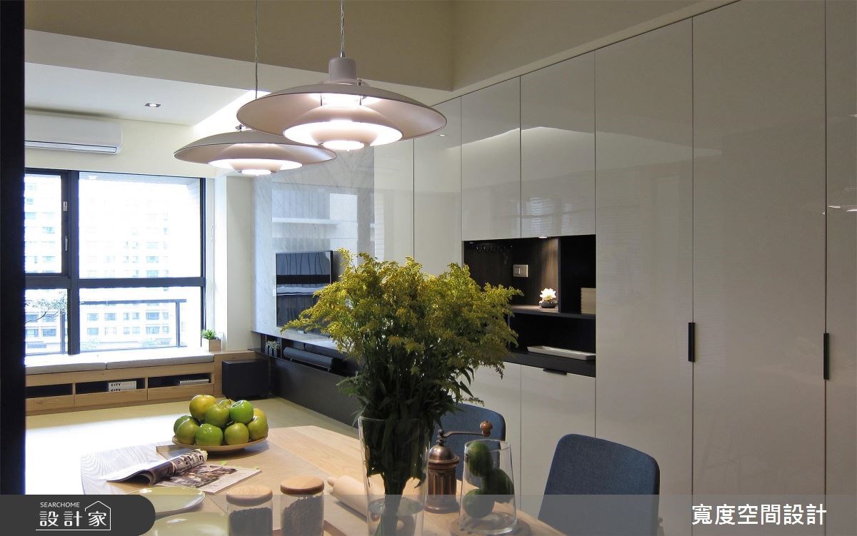 33坪新成屋(5年以下)＿現代風客廳餐廳案例圖片＿寬度空間設計＿寬度_10之4