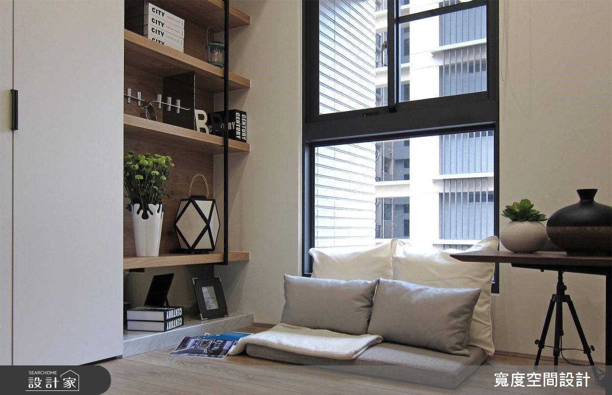 33坪新成屋(5年以下)＿現代風臥室案例圖片＿寬度空間設計＿寬度_10之14