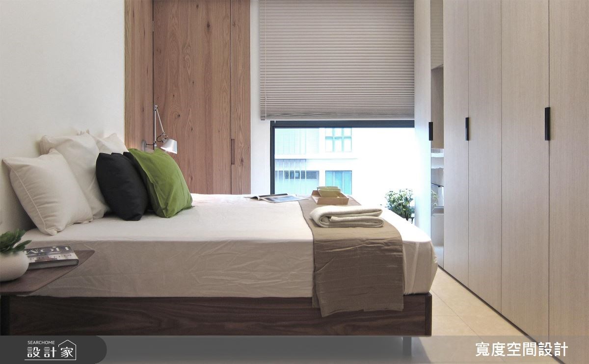 33坪新成屋(5年以下)＿現代風臥室案例圖片＿寬度空間設計＿寬度_10之15