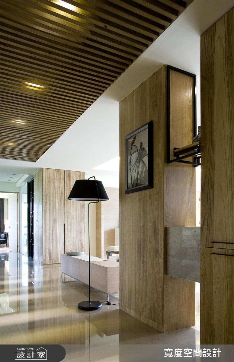 100坪新成屋(5年以下)＿休閒風走廊案例圖片＿寬度空間設計＿寬度_12之4