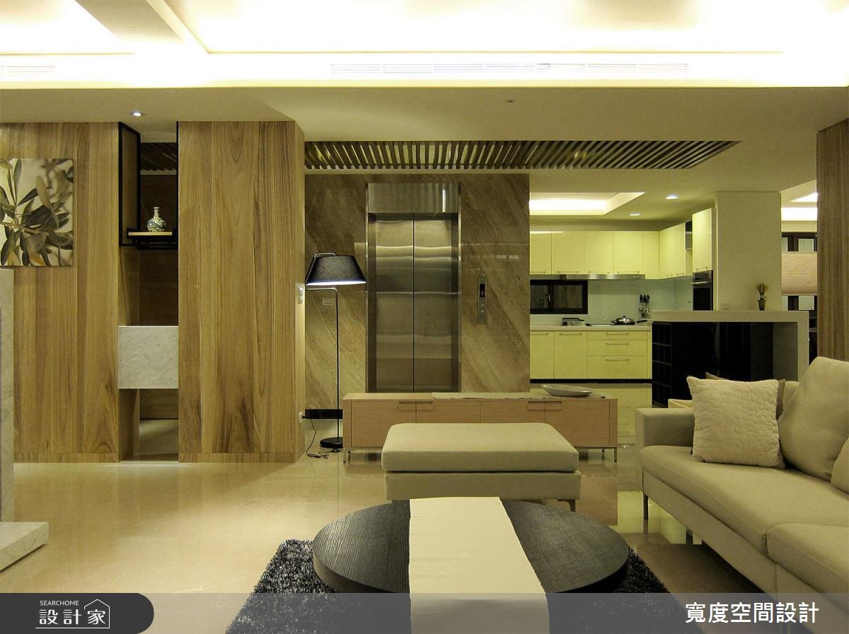 100坪新成屋(5年以下)＿休閒風客廳廚房案例圖片＿寬度空間設計＿寬度_12之9