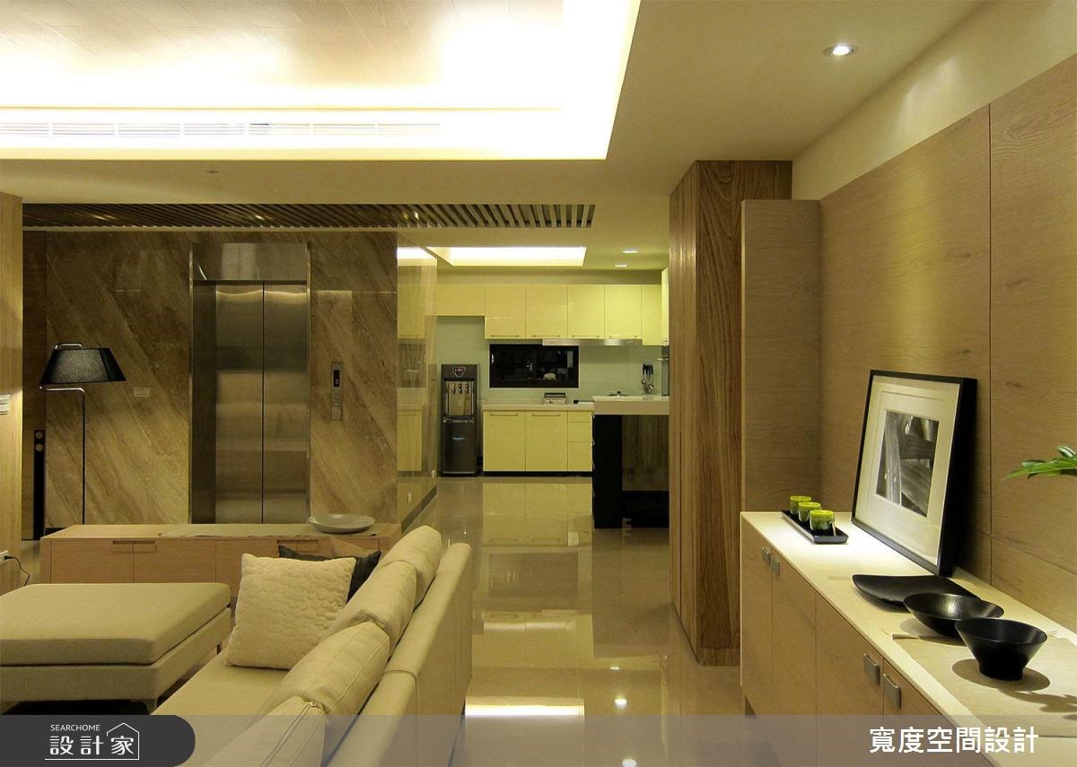 100坪新成屋(5年以下)＿休閒風客廳廚房案例圖片＿寬度空間設計＿寬度_12之10