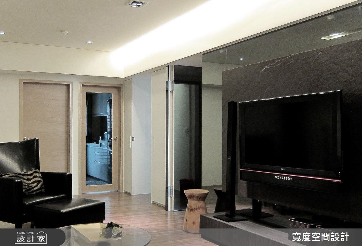 27坪老屋(16~30年)＿現代風客廳案例圖片＿寬度空間設計＿寬度_13之5