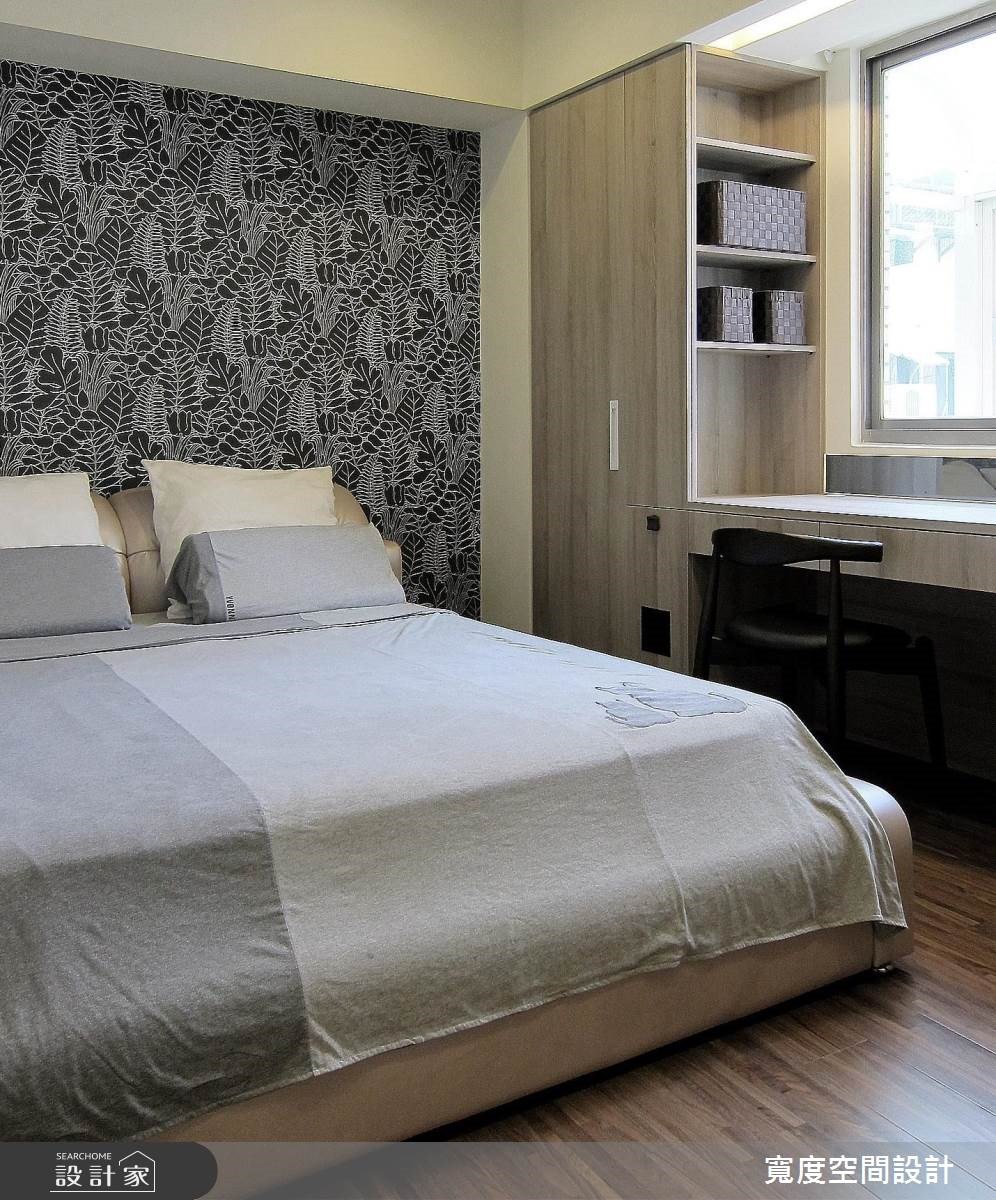 27坪老屋(16~30年)＿現代風臥室案例圖片＿寬度空間設計＿寬度_13之9