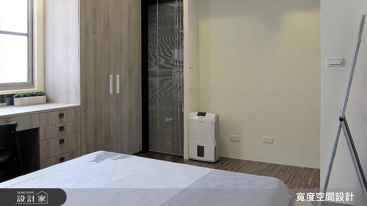 27坪老屋(16~30年)＿現代風臥室案例圖片＿寬度空間設計＿寬度_13之10