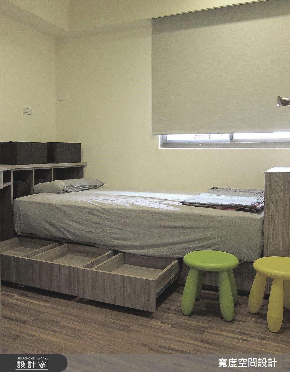 27坪老屋(16~30年)＿現代風臥室案例圖片＿寬度空間設計＿寬度_13之11