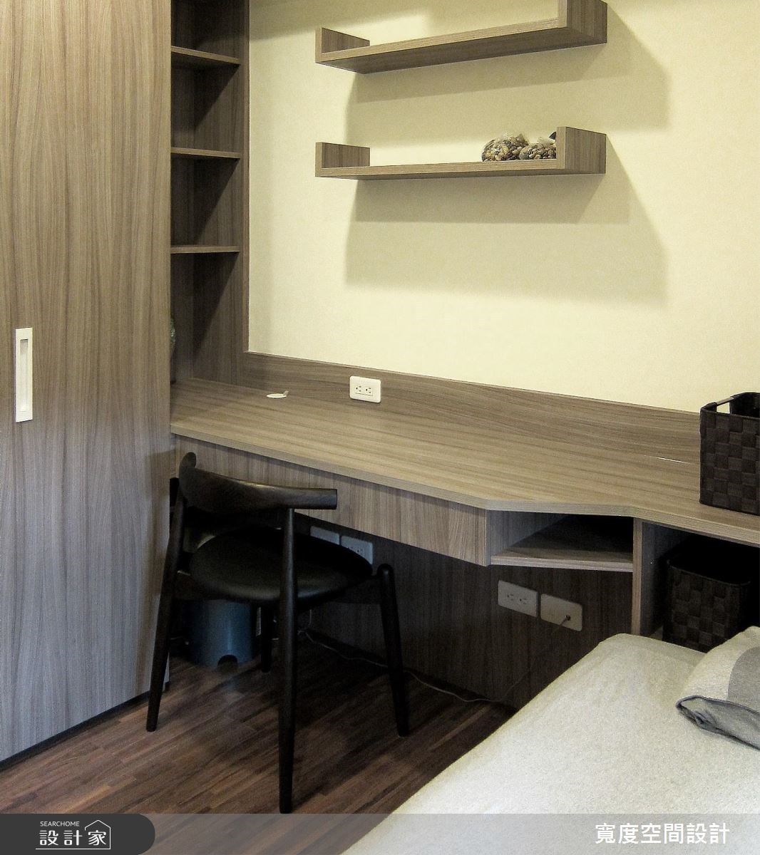 27坪老屋(16~30年)＿現代風臥室案例圖片＿寬度空間設計＿寬度_13之13