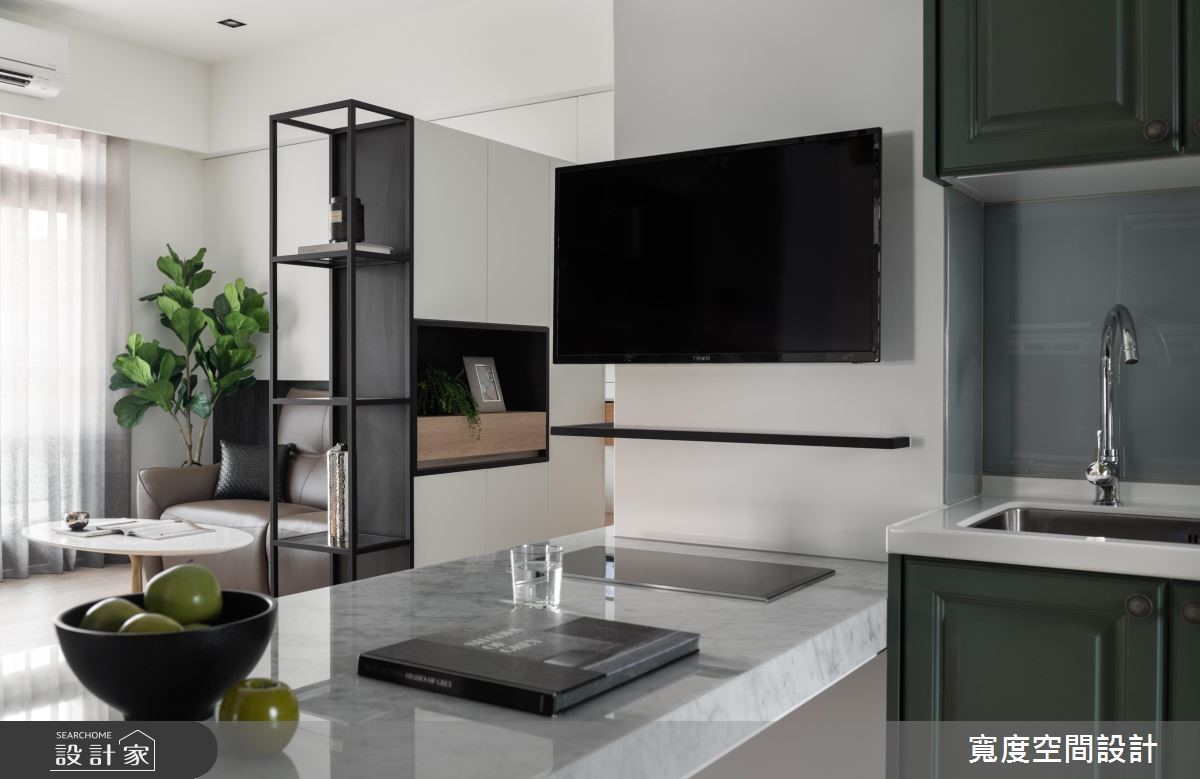 20坪新成屋(5年以下)＿混搭風餐廳廚房案例圖片＿寬度空間設計＿寬度_14之11