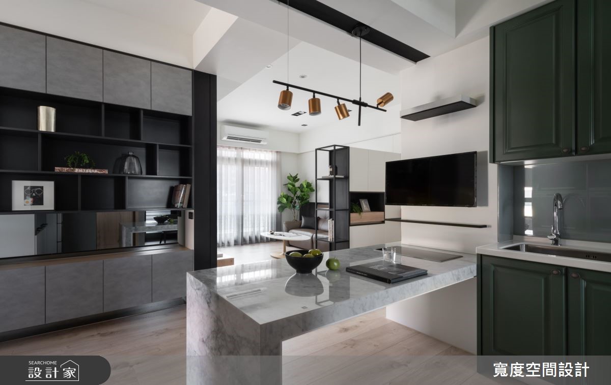 20坪新成屋(5年以下)＿混搭風餐廳廚房案例圖片＿寬度空間設計＿寬度_14之9