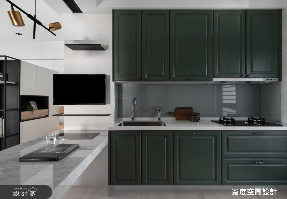 20坪新成屋(5年以下)＿混搭風餐廳廚房案例圖片＿寬度空間設計＿寬度_14之10
