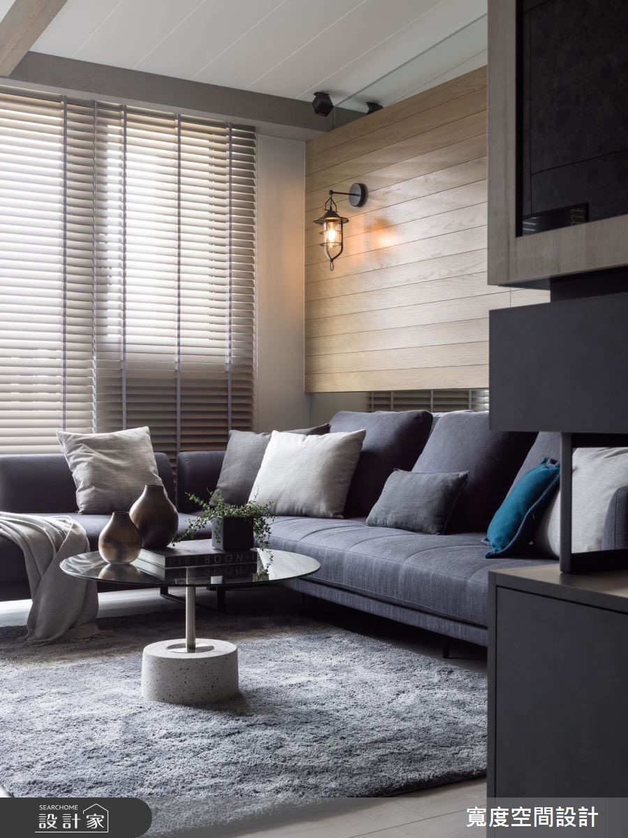 30坪新成屋(5年以下)＿現代風客廳案例圖片＿寬度空間設計＿寬度_15之2