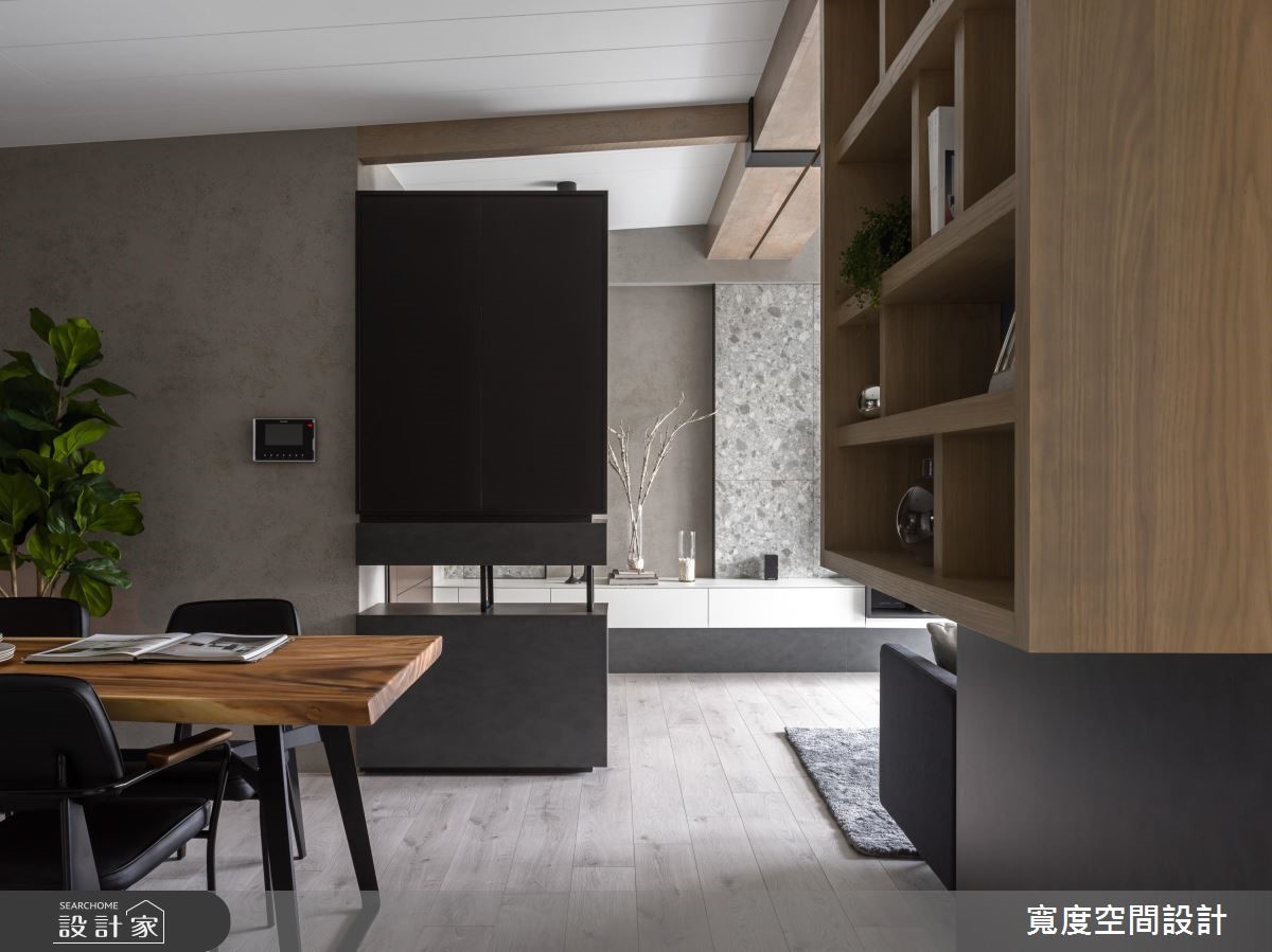 30坪新成屋(5年以下)＿現代風餐廳案例圖片＿寬度空間設計＿寬度_15之18