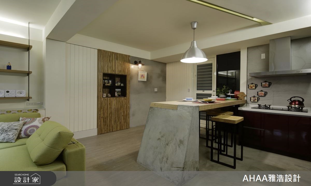 35坪老屋(16~30年)＿北歐風客廳餐廳廚房案例圖片＿雅浩設計有限公司＿雅浩_01之5