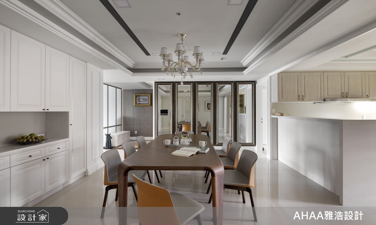 43坪新成屋(5年以下)＿新古典餐廳案例圖片＿雅浩設計有限公司＿雅浩_03之4