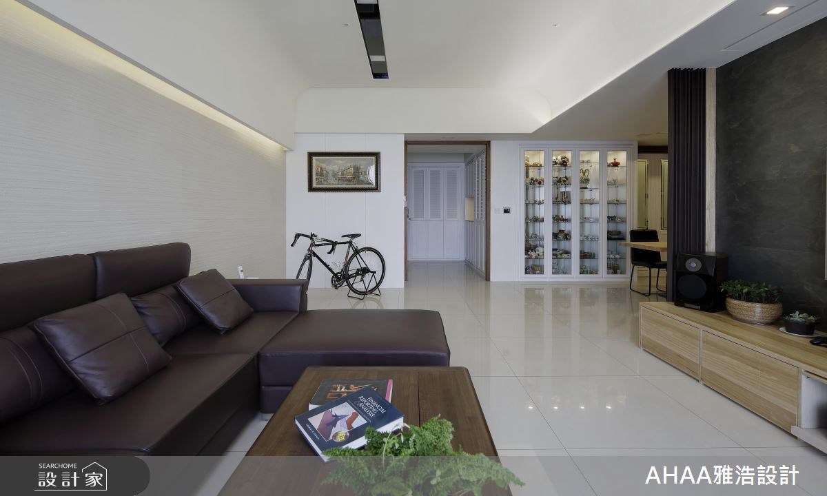 43坪新成屋(5年以下)＿混搭風玄關客廳案例圖片＿雅浩設計有限公司＿雅浩_05之3